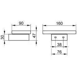 Keuco Edition 300 Seifenablage