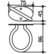 Keuco Fönhalter Rechts