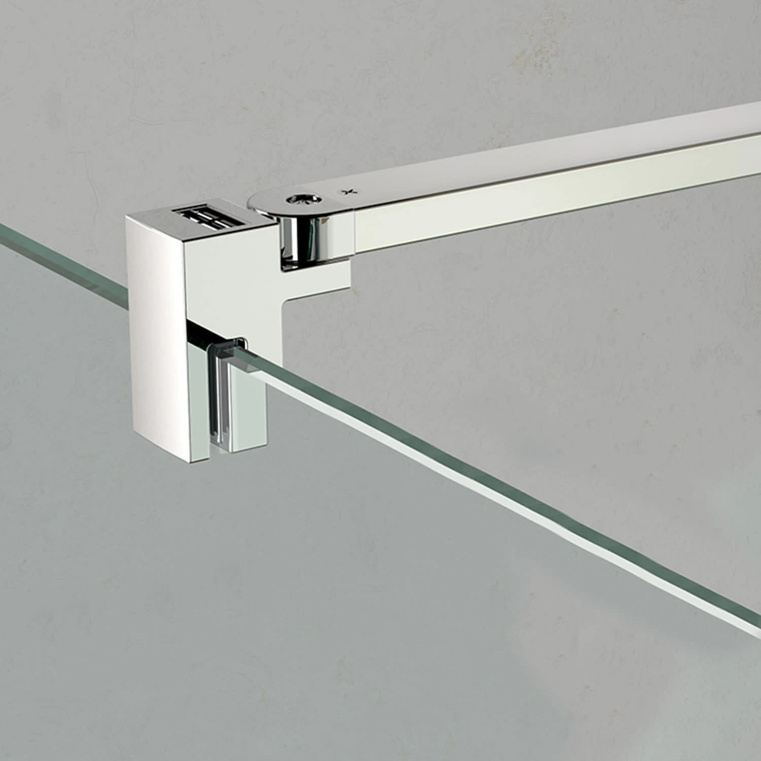 Koralle SL450 Walk-In Trennwand, Typ WWBO 100, 100 X 200 Cm, Bodengleich 4 Koralle SL450 Walk-In Trennwand, Typ WWBO 100, 100 X 200 Cm, Bodengleich – Bild 2