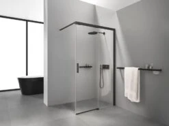 Koralle SL510 WalkIn Schiebetür 2-teilig Typ DSW2 R, 100 X 200 Cm, Anschlag Rechts -Grohe Duschen Geschaft koralle duschkabinen sl510 walkin schiebetuer 2 5409221