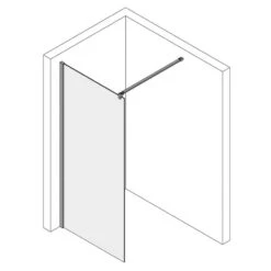 Koralle SL750 Trennwand Für Walk-In 100 Cm, Links 8 Koralle SL750 Trennwand Für Walk-In 100 Cm, Links -Grohe Duschen Geschaft koralle duschkabinen sl750 trennwand walk 100 6068518