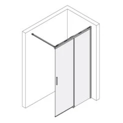 Kronenbach Slide Walk-In Schiebetür 2-teilig, 100 X 200 Cm, Anschlag Rechts 10 Kronenbach Slide Walk-In Schiebetür 2-teilig, 100 X 200 Cm, Anschlag Rechts -Grohe Duschen Geschaft kronenbach duschabtrennungen slide walk schiebetueren 9134825