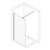 Kronenbach Tube Walk-In Trennwand, 140 X 200 Cm -Grohe Duschen Geschaft kronenbach duschabtrennungen tube trennwand koralle myday 4023152