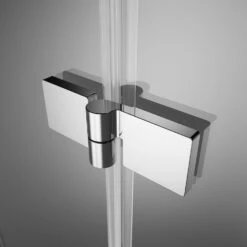 Planplus Pure Drehtür An Festteil Mit Seitenwand 90 X 100 Cm, Anschlag Links