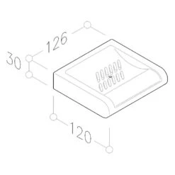 Silver Age System Seifenablage, Mit Ablaufloch -Grohe Duschen Geschaft megabad profi collection serie silver age 8704922