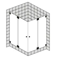 Sprinz Omega Supersteel Edition Eckeinstieg 90 X 90 X 200 Cm -Grohe Duschen Geschaft sprinz omega supersteel edition eckeinstieg 90 4938743