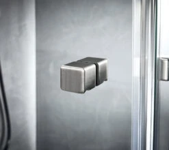 Sprinz Omega Supersteel Edition Eckeinstieg 90 X 90 X 200 Cm