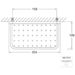 Steinberg Serie 450 Seifenhalter 20,4 Cm