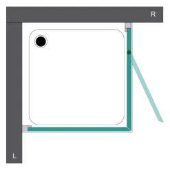 Steinkamp Lifestyle Drehtür Mit Seitenwand 90 X 90 Cm Anschlag Rechts Inkl. Easypearl, Mittig Mattiert -Grohe Duschen Geschaft steinkamp duschabtrennungen lifestyle drehtuer mit seitenwand 6130588