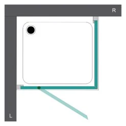 Steinkamp Lifestyle Drehtür Mit Seitenwand 100 X 80 Cm Anschlag Links Inkl. Easypearl, Mittig Mattiert -Grohe Duschen Geschaft steinkamp duschabtrennungen lifestyle drehtuer mit seitenwand 6130612