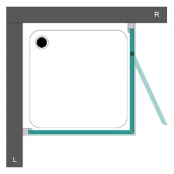 Steinkamp Lifestyle Drehtür Mit Seitenwand 120 X 90 Cm Anschlag Rechts Inkl. Easypearl -Grohe Duschen Geschaft steinkamp duschabtrennungen lifestyle drehtuer mit seitenwand 6763882