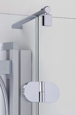 Steinkamp Living Drehtür An Nebenteil Mit Seitenwand 80 X 80 Cm Anschlag Links Inkl. Easypearl, Mittig Mattiert -Grohe Duschen Geschaft steinkamp duschabtrennungen living drehtuer mit seitenwand 6081268