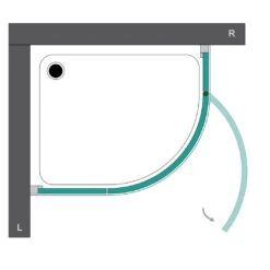 Steinkamp Living Runddusche 3-teilig 100 X 90 Cm Radius 55 Cm Anschlag Rechts Inkl. Easypearl -Grohe Duschen Geschaft steinkamp duschabtrennungen living runddusche 3 teilig 6768444