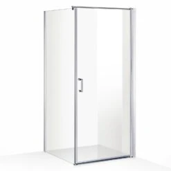 Sturotec 5070 Drehtür Mit Seitenwand 80 X 90 X 195 Cm Mit Nano-Beschichtung