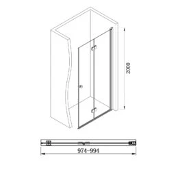 Sturotec 5090 Drehfalttür Mit Seitenwand 100 X 120 X 200 Cm Anschlag Rechts, Mit Nano-Beschichtung 10 Sturotec 5090 Drehfalttür Mit Seitenwand 100 X 120 X 200 Cm Anschlag Rechts, Mit Nano-Beschichtung -Grohe Duschen Geschaft sturotec duschkabinen serie 5090 drehfalttueren mit 11852586